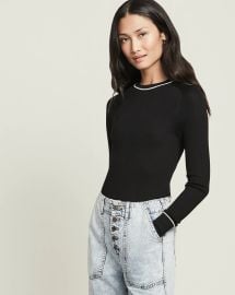 Kinnie Ribbed Pullover at Veronica Beard